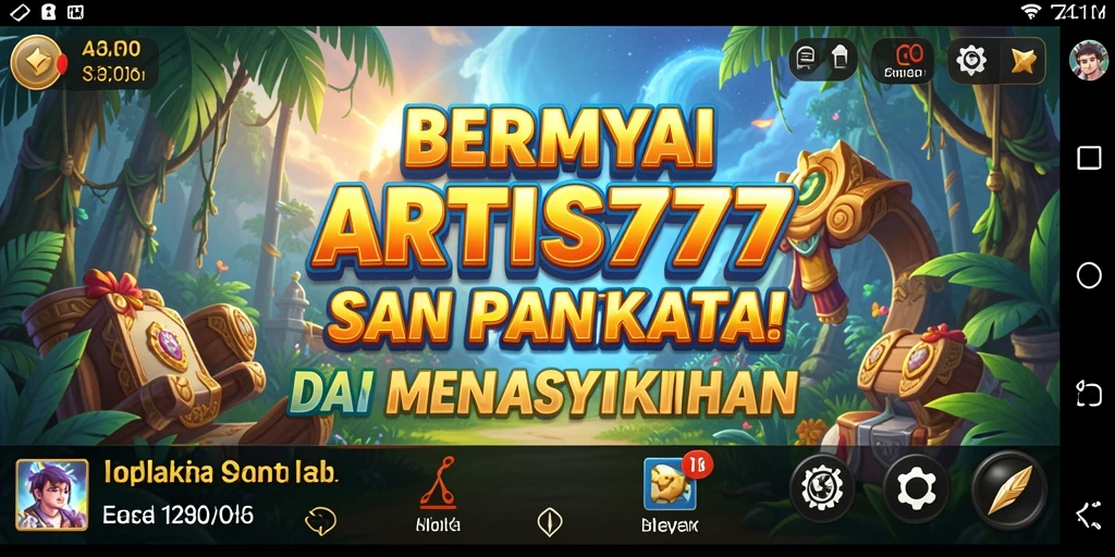 Tampilan gameplay yang seru dan penuh warna di ARTIS777.