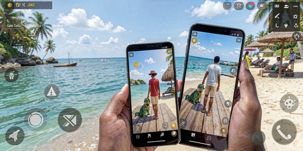 Screenshot menunjukkan suasana gameplay JJ62 yang seru dan menghibur.