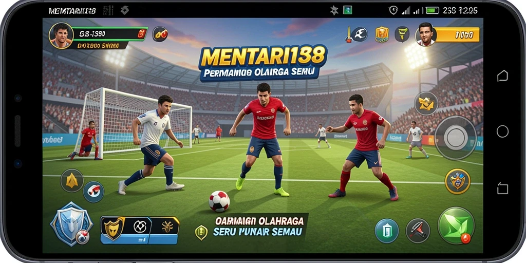 Screenshot gameplay MENTARI138 yang menampilkan pertandingan olahraga seru.