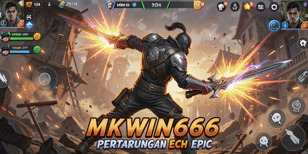 Tampilan seru dari gameplay aksi <strong>MKWIN666</strong> yang mendebarkan.