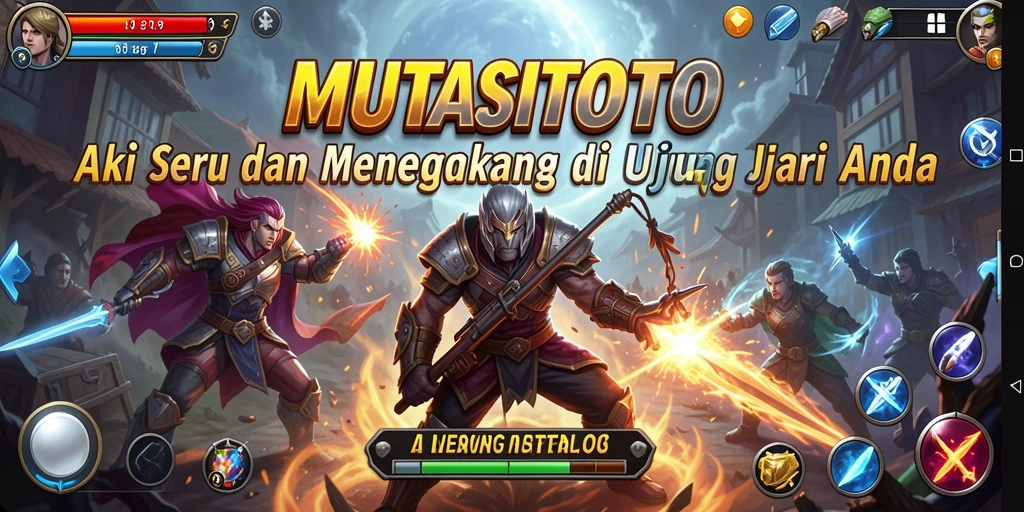 Screenshot permainan <strong>MUTASITOTO</strong> menampilkan aksi mendebarkan di dalam game.