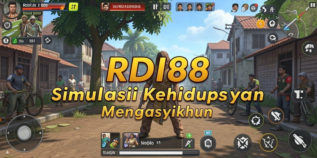 Gameplay multiplayer interaktif dalam RDI88 yang seru.