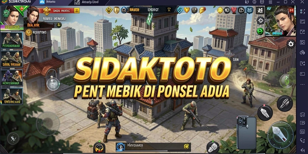Tampilan menara dalam permainan Tower Defense SIDAKTOTO yang menegangkan.