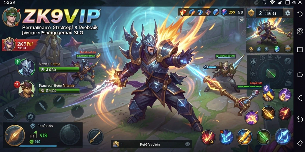 Tampilan menarik dari gameplay SLG dalam ZK9VIP.